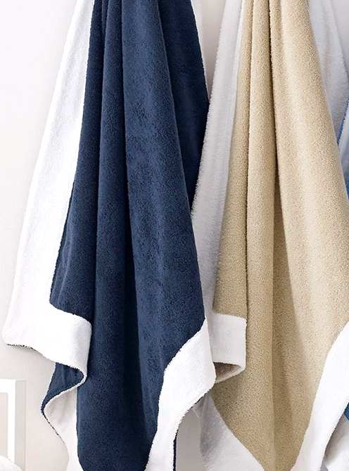 Yachting Luxe Aegean Cotton Beach Towels - Nautical Luxuries