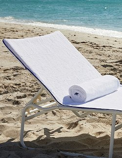 Turkish Terry Lounge Chair Covers - Nautical Luxuries