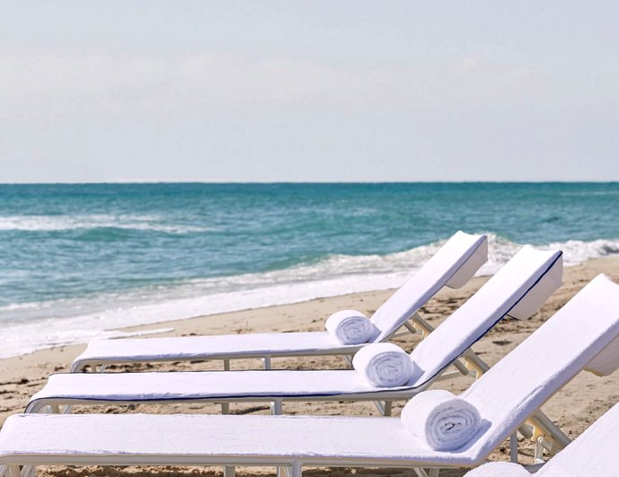 Turkish Terry Lounge Chair Covers - Nautical Luxuries