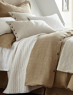 Hamptons Bungalow Naturals Bedding Collection - Nautical Luxuries