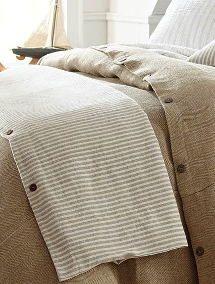 Hamptons Bungalow Naturals Bedding Collection - Nautical Luxuries