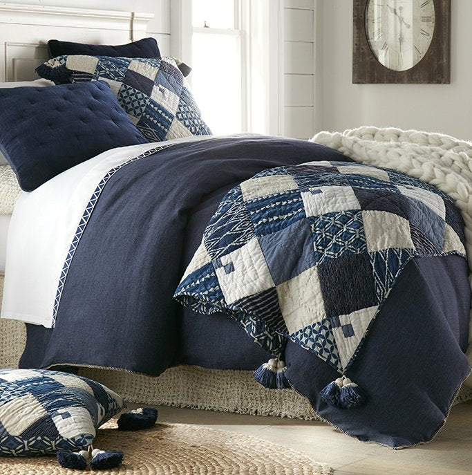 Winter Cottage Patchwork Bedding Collection - Nautical Luxuries