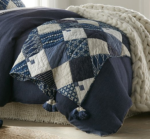 Winter Cottage Patchwork Bedding Collection - Nautical Luxuries