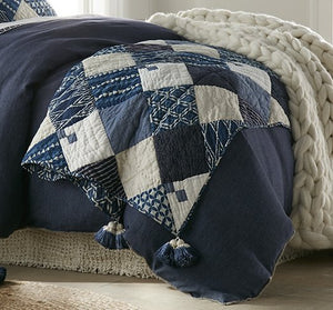 Winter Cottage Patchwork Bedding Collection - Nautical Luxuries