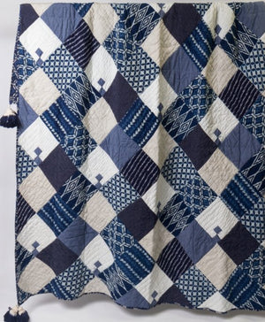 Winter Cottage Patchwork Bedding Collection - Nautical Luxuries