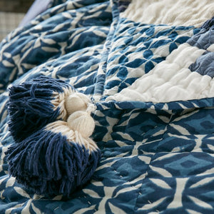 Winter Cottage Patchwork Bedding Collection - Nautical Luxuries