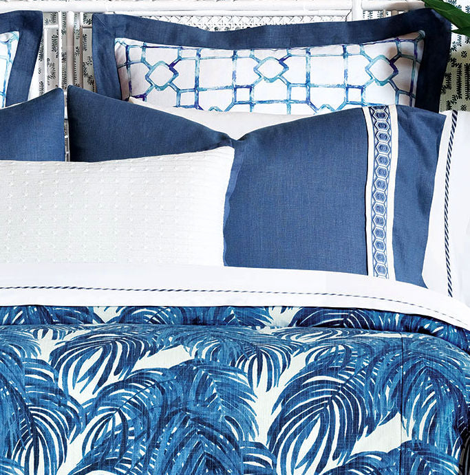 Palm Beach Blues Luxury Bedding Collection - Nautical Luxuries