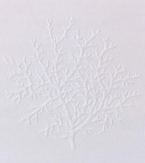 White Coral Beach House Matelassé Bedding - Nautical Luxuries