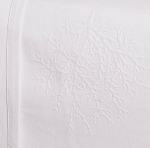 White Coral Beach House Matelassé Bedding - Nautical Luxuries