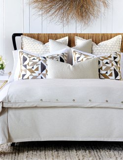 Cape Cod Geometrics Luxury Bedding - Nautical Luxuries