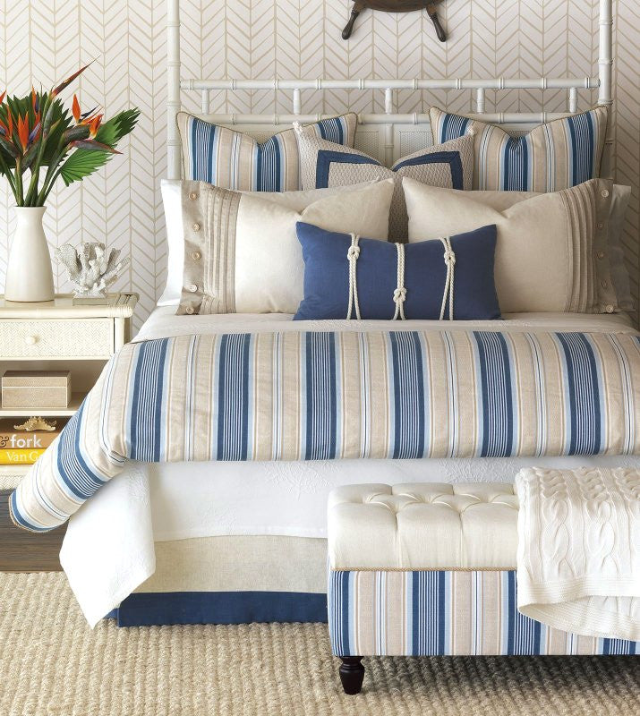 Striped nautical bedding Clearance