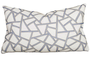 Urban Indigo Quilted Velvet Bedding Collection - Nautical Luxuries
