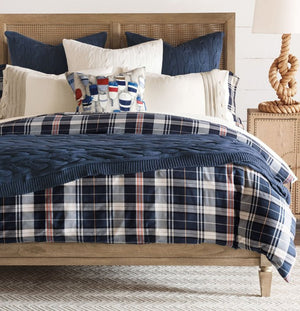 Rustic Nautical Plaid Bedding Collection - Nautical Luxuries