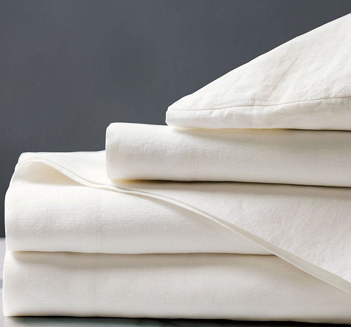 Linen Hand Towels - Set of Two, Luxury Linens