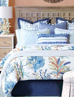 Coral Print Ocean Duvet Cover Set – Imli.lifestyle