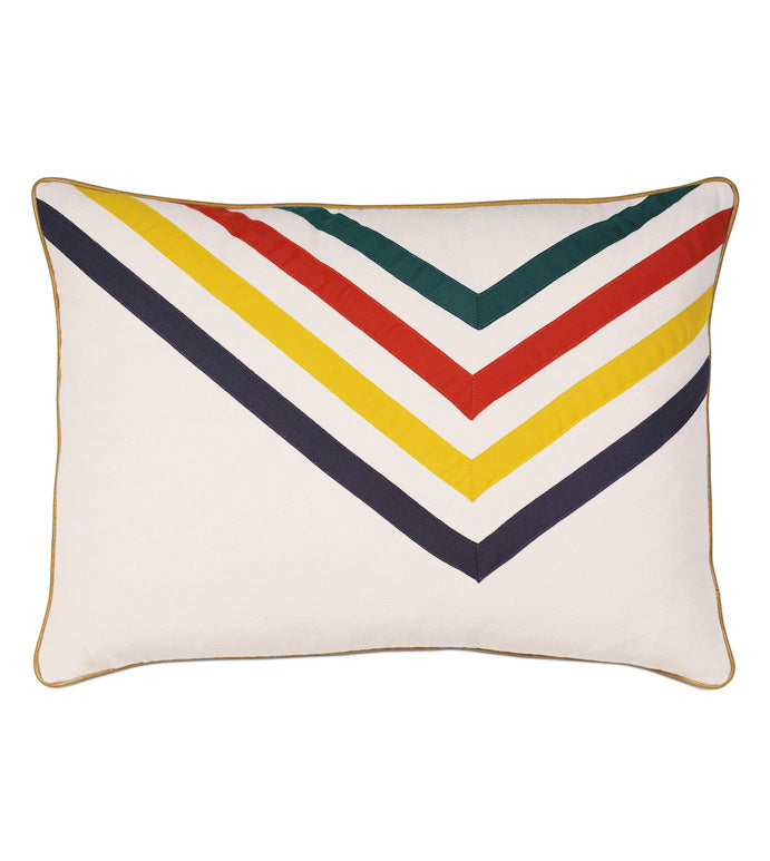 Vertical Stripe Pillow  Shop Decorative Pillows and Bedding from
