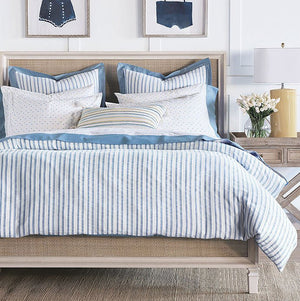 Summer Seersucker Luxury Bedding Collection - Nautical Luxuries