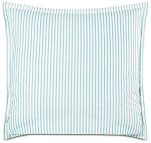 Vintage Beach Sea Ticking Stripe Luxury Coastal Bedding - Nautical Luxuries