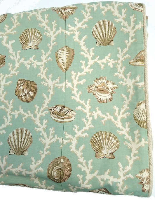 Island Shells Twin Duvet Cover - Nautical Luxuries