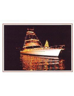 Boat Parade Holiday Cards - Nautical Luxuries