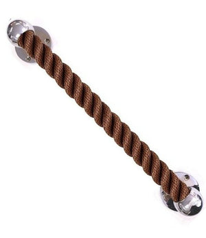 Nautiluxe Nautical Rope Closed End Towel Bars/Door Handles - Nautical Luxuries