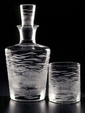 Sardinki Bohemian Hand-Engraved Crystal Collection - Nautical Luxuries