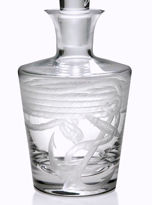 Anchor & Line Bohemian Crystal Barware - Nautical Luxuries