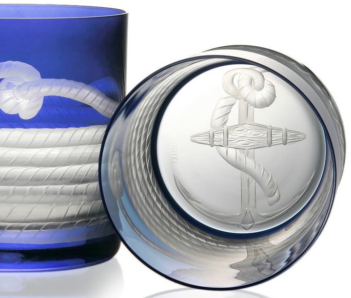 Anchor & Line Bohemian Crystal Barware - Nautical Luxuries