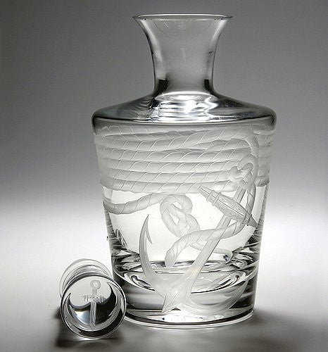 Anchor & Line Bohemian Crystal Barware - Nautical Luxuries