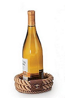 Italian Design Rope Wine Caddy - Nautical Luxuries