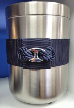 Anchor Chain Link Accent Wine Chiller - Nautical Luxuries