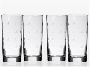 High Seas Sailing Glass Barware Collection - Nautical Luxuries