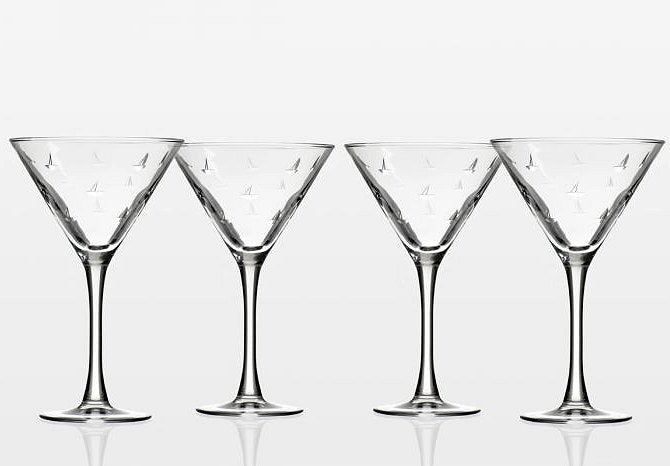 High Seas Sailing Glass Barware Collection - Nautical Luxuries