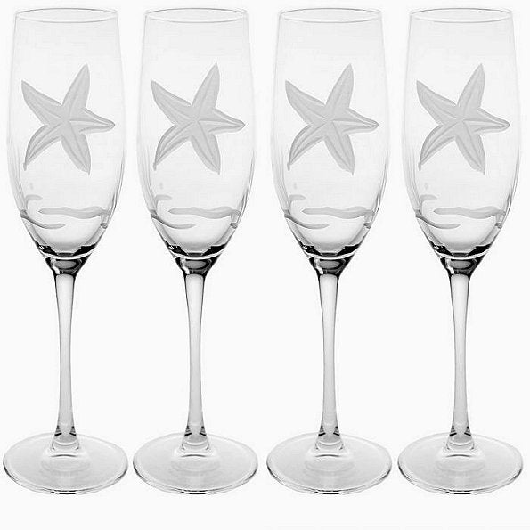 Starfish Garden Coastal Glassware - Nautical Luxuries