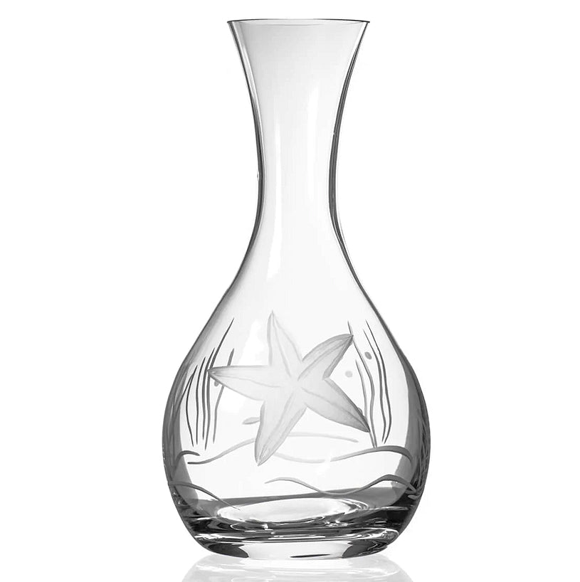 Starfish Garden Coastal Glassware - Nautical Luxuries