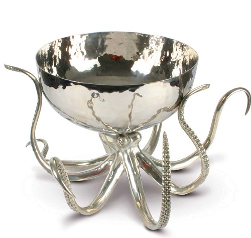 Denizen Of The Deep Grande Party Centerpiece Bowl - Nautical Luxuries