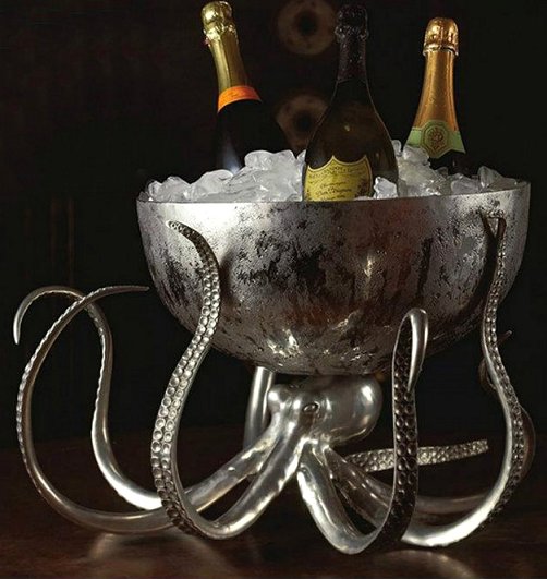 Denizen Of The Deep Grande Party Centerpiece Bowl - Nautical Luxuries