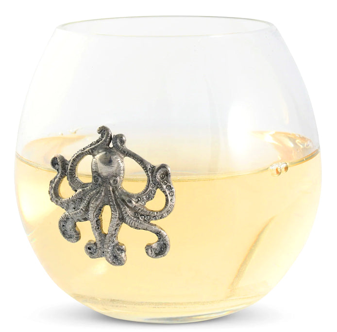 Tentacles Stemless Wine Tumbler Set - Nautical Luxuries