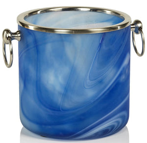 Blue Waves Compact Bar Ice Bucket - Nautical Luxuries