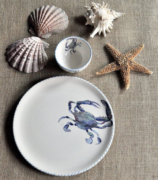 Italian Hand-Painted Ceramics/Frutti di Mare - Nautical Luxuries