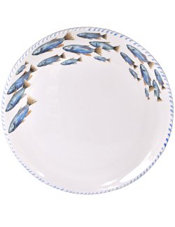 Italian Hand-Painted Ceramics/Pesce - Nautical Luxuries