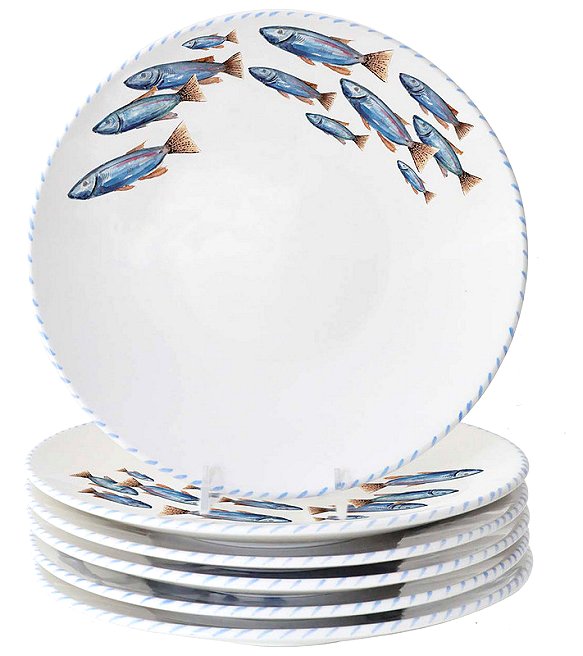 Italian Hand-Painted Ceramics/Pesce - Nautical Luxuries