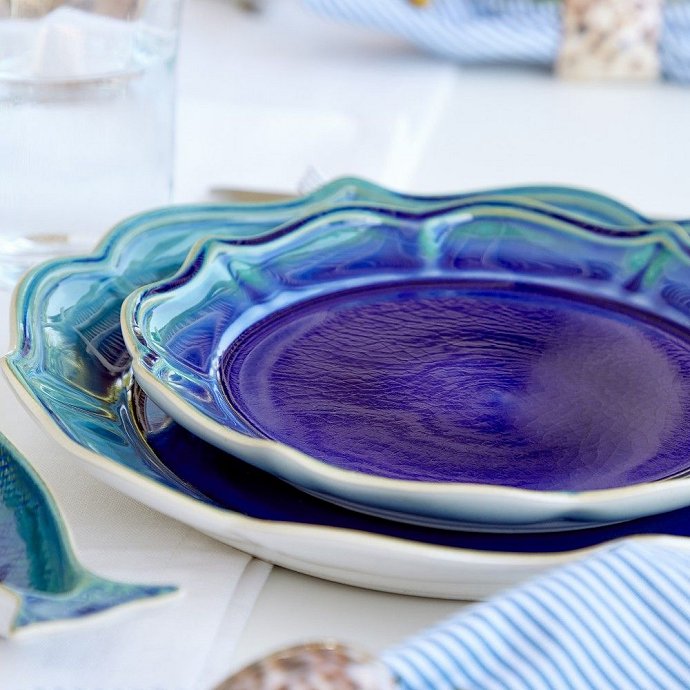 Moonlit Azul Beach House Stoneware - Nautical Luxuries