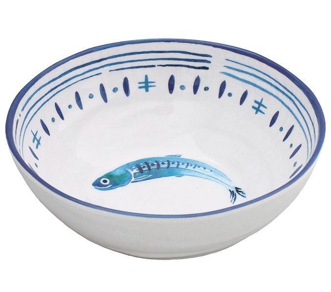 Porto Cervo Pesce Melamine Dinnerware - Nautical Luxuries