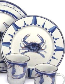 Porcelain Enamelware Dinnerware - Nautical Luxuries