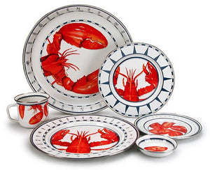 Porcelain Enamelware Dinnerware - Nautical Luxuries