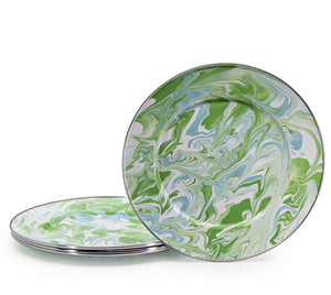 Swirling Seas Porcelain Enamelware Dinnerware - Nautical Luxuries