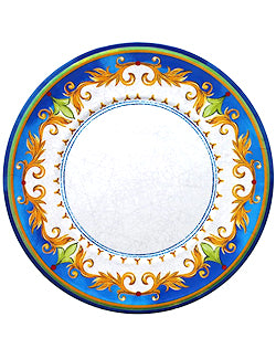 Old World Blue Danube Melamine Dinnerware - Nautical Luxuries