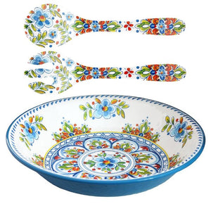 Old World: Aegean White Melamine Dinnerware - Nautical Luxuries