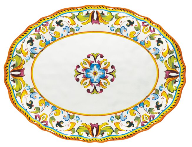 Old World: Tuscan Summer Melamine Dinnerware - Nautical Luxuries